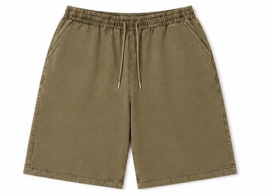 Vintage Oversized Short — Vintage Olive